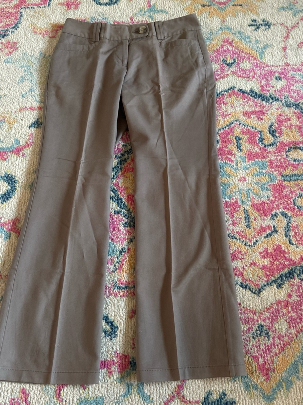 Ann Taylor Women’s Taupe Dress Pants - Straight Leg